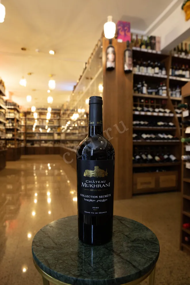 В магазине Крю Профи Chateau Mukhrani Collection Secret Red Dry 2020 0.75 л