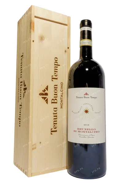 Вино Tenuta Buon Tempo Brunello di Montalcino DOCG gift box 2018 1.5 л