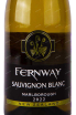 Этикетка Fernway Sauvignon Blanc 2022 0.75 л