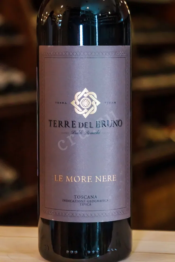 В магазине Крю Профи Terre del Bruno Le More Nere Toscana IGT 2021 0.75 л