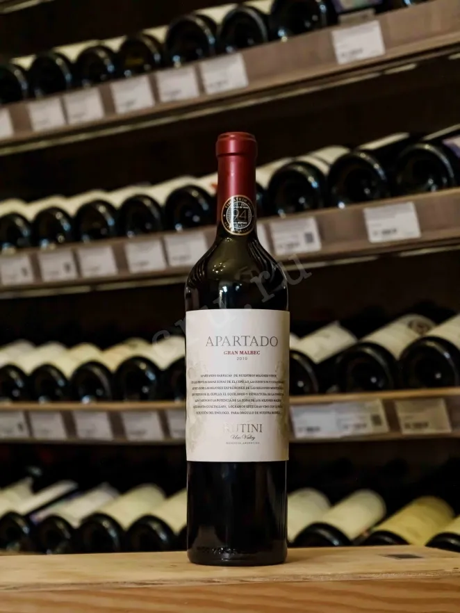 В магазине Крю Профи Gran Malbec Rutini Mendoza Apartado 2019 2019 0.75 л