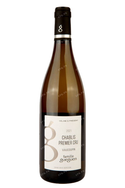 Вино Celine and Frederic Chablis Premier Cru Vaucoupin 2021 0.75 л