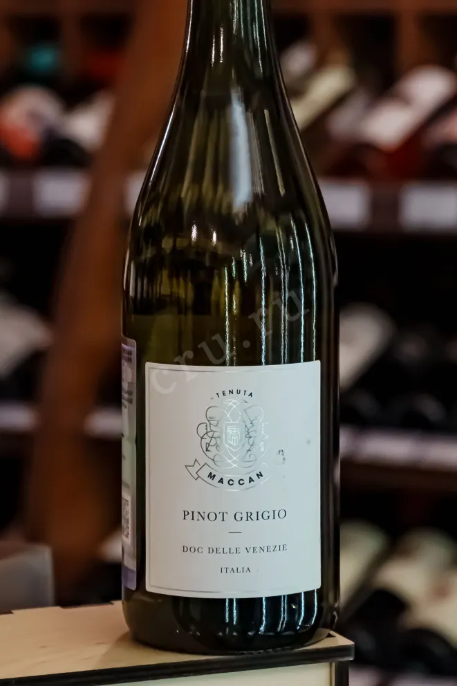 В магазине Крю Профи Tenuta Maccan Pinot Grigio Delle Venezie DOC 2023 0.75 л