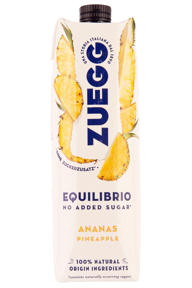 Сок Zuegg Equilibrio ananas no added sugar  1 л