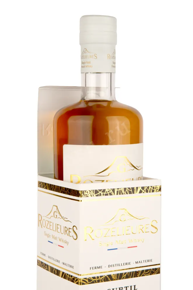 Виски Розелье Субтиль Коллексьон Сингл Молт 0,7 в подарочной коробке