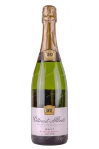 Игристое вино Vitteaut-Alberti Cremant de Bourgogne Blanc de Blancs Brut Nature 2020 0.75 л