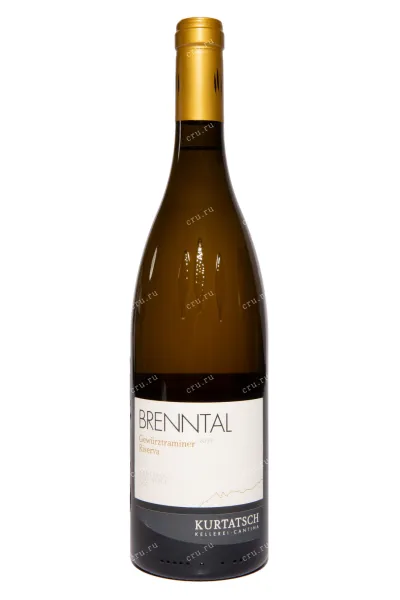 Вино Kurtatsch Brenntal Gewurztraminer Riserva Sudtirol Alto Adige DOC 2019 0.75 л