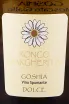 Этикетка Ronco Margherita Goshia Spumante Dolce 2023 0.75 л
