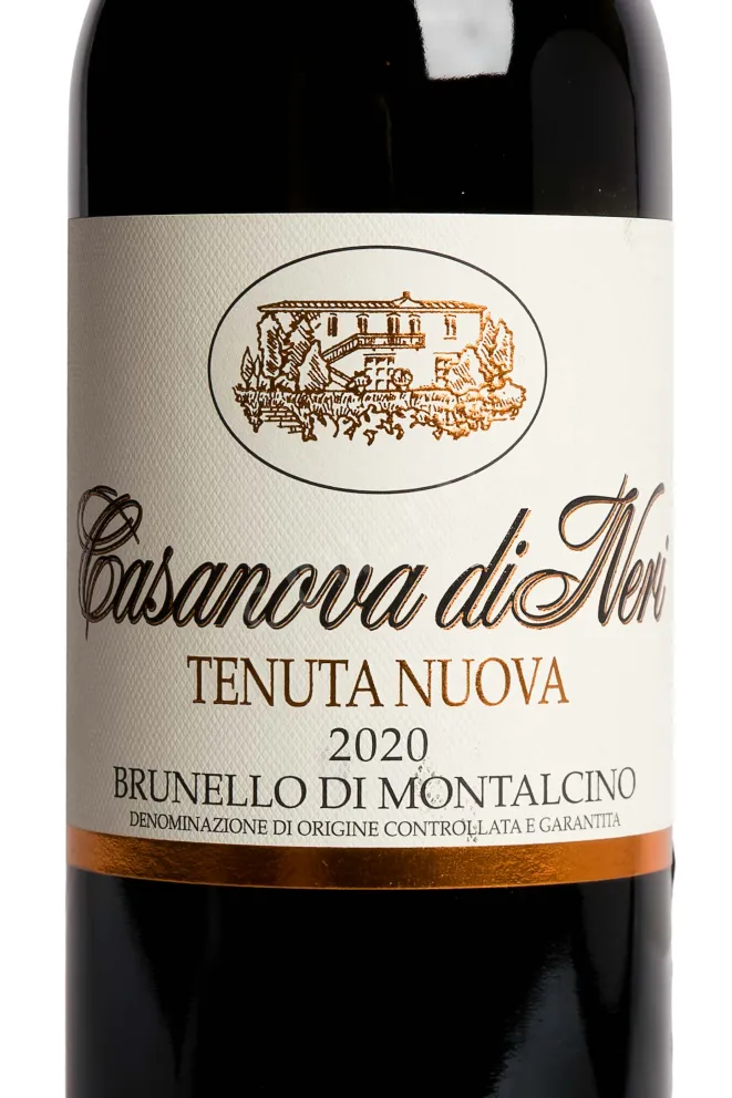 Этикетка Casanova di Neri Brunello di Montalcino Tenuta Nuova 2020 0.75 л