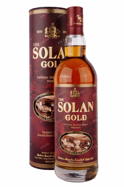 Виски The Solan Gold in tube  0.7 л
