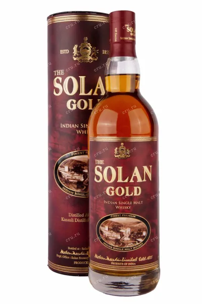 Виски The Solan Gold in tube  0.7 л