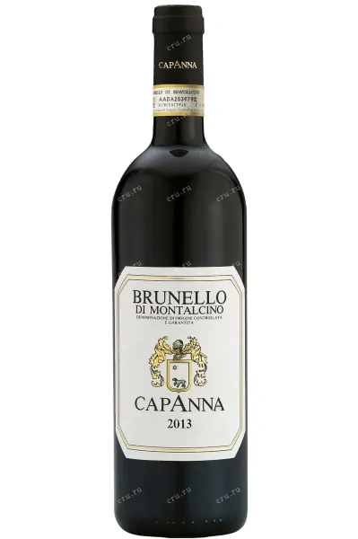 Вино Capanna Brunello di Montalcino 2013 0.75 л