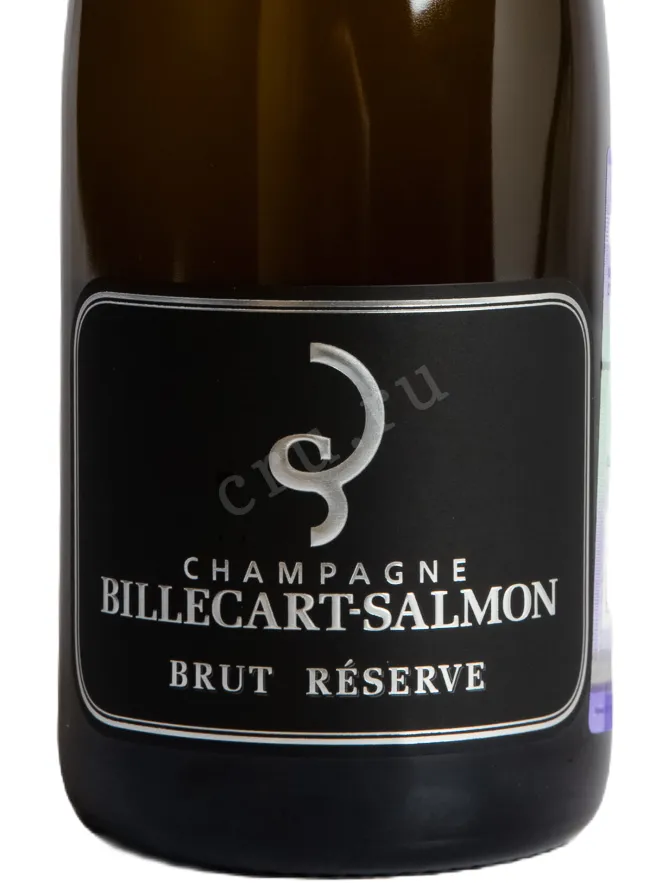 Этикетка Billecart-Salmon Brut Reserve in gift box 0.75 л