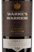 Этикетка портвейна Warres Warrior 0,75
