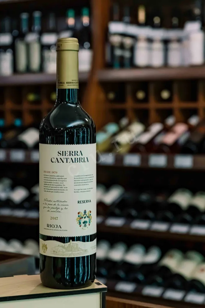 В магазине Крю Профи Sierra Cantabria Reserva Tempranilo Rioja DOCa 2017 0.7 л