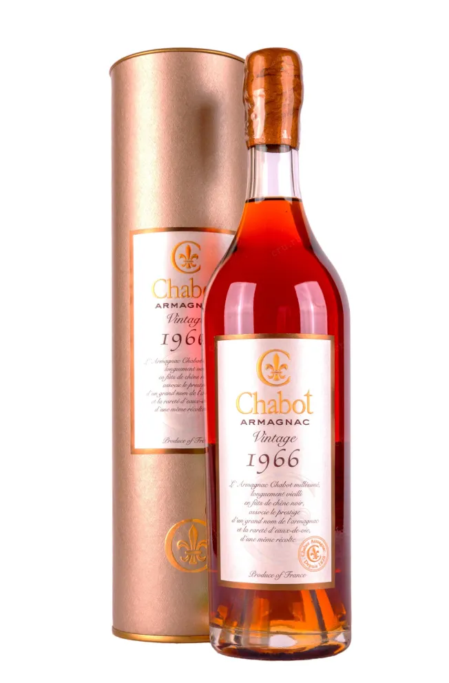 Арманьяк Chabot 1966 in tube 1966 0.7 л