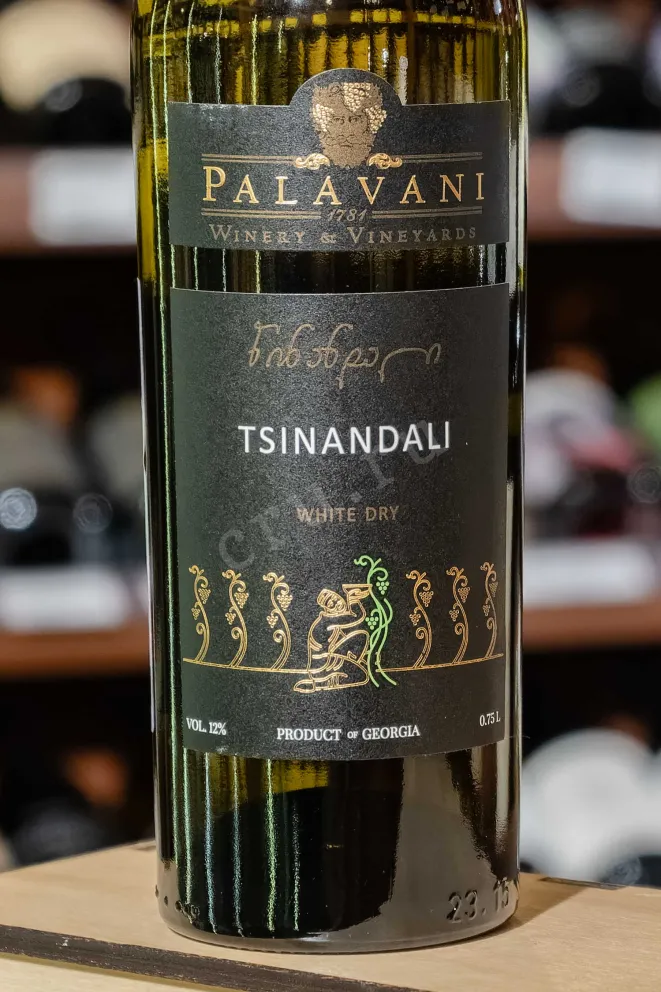 В магазине Крю Профи Palavani Tsinandali 2022 0.75 л
