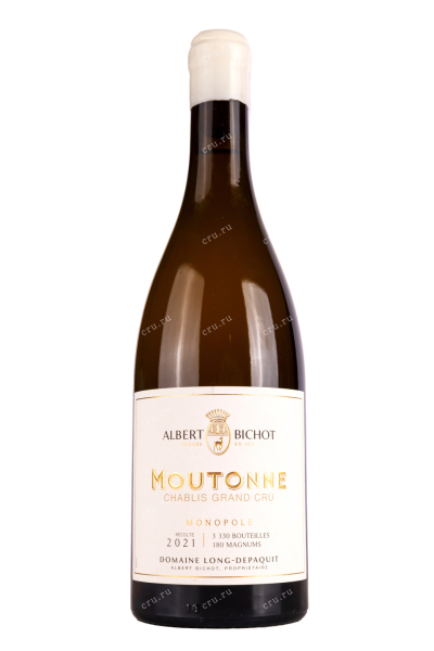 Вино Albert Bichot Domaine Long-Depaquit Chablis Grand Cru Moutonne 2021 0.75 л