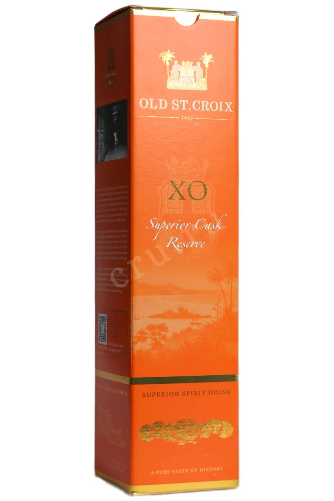 Подарочная коробка Old St. Croix Reserve Superior Cask XO in gift box 0.7 л