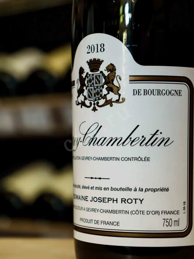 В магазине Крю Профи Domaine Joseph Roty Cuvee Champs Chenys Gevrey-Chambertin  2018 0.75 л