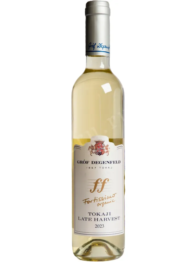 Вино Grof Degenfeld Fortissimo Organic Late Harvest Tokaji 2023 0.5 л