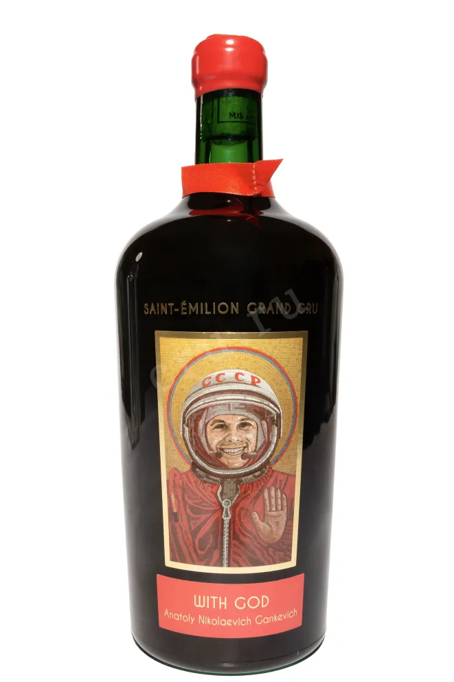 Бутылка Chateau La Grace Dieu des Prieurs Saint-Emilion Grand Cru AOC in gift box 2014 0.75 л