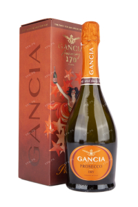 Игристое вино Gancia Prosecco Dry gift box  0.75 л