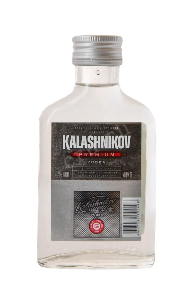 Водка Калашников Премиум  0.1 л