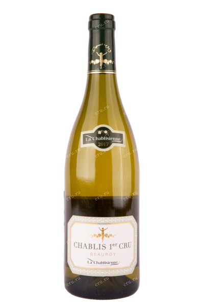 Вино La Chablisienne Chablis Premier Cru AOC Beauroy 2017 0.75 л