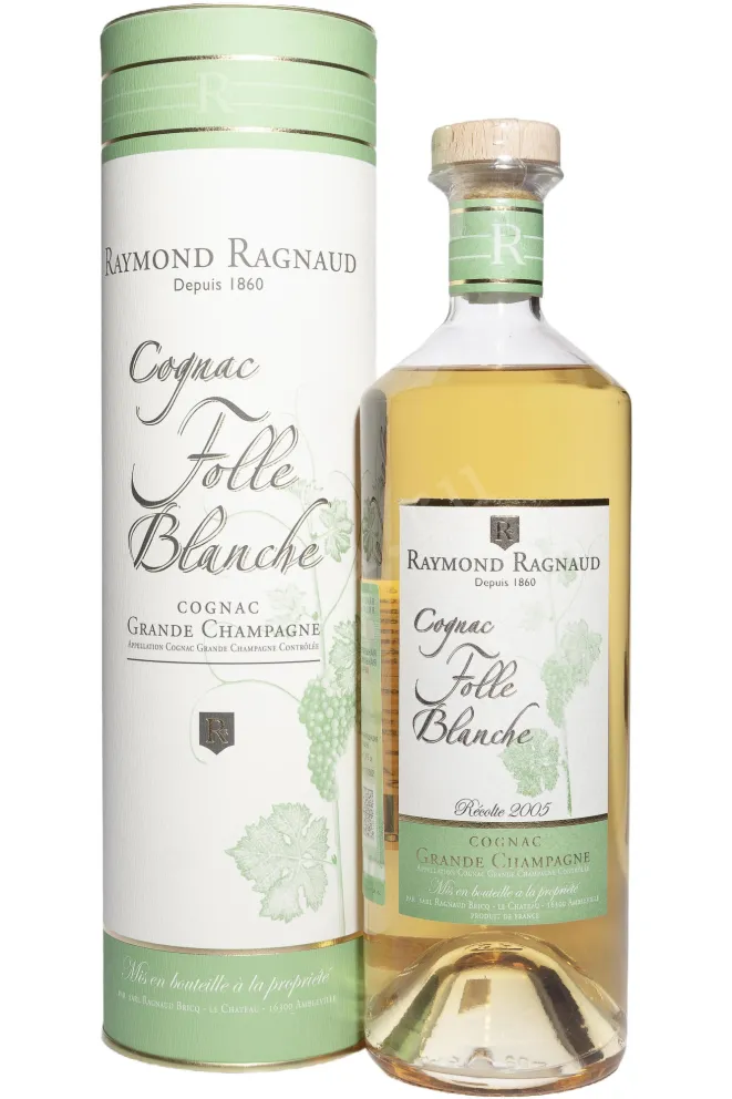 Коньяк Raymond Ragnaud Grande Champagne Folle Blanche Millesime in tube 2005 0.7 л