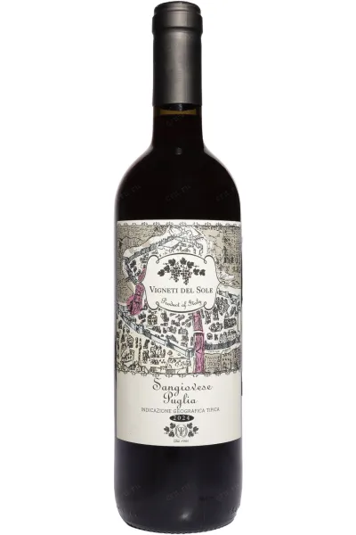 Вино Vigneti Del Sole Sangiovese Puglia IGT 2024 0.75 л