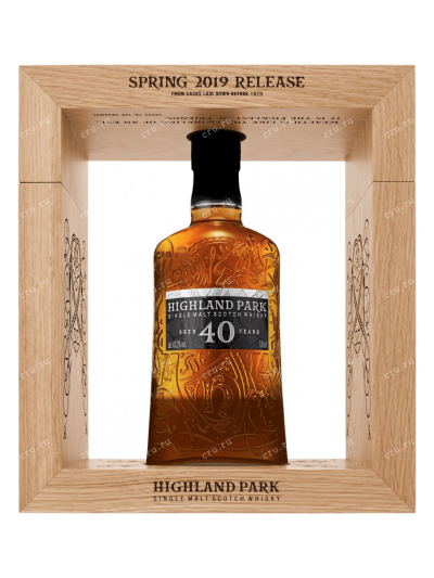 Виски Highland Park 40 years  0.7 л