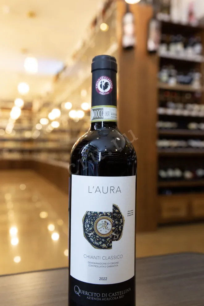 В магазине Крю Профи Querceto di Castellina L'aura Chianti Classico 2022 0.75 л