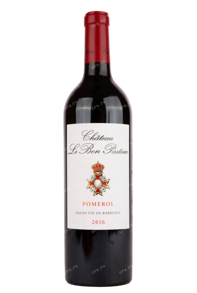 Вино Chateau Le Bon Pasteur Pomerol 2016 0.75 л
