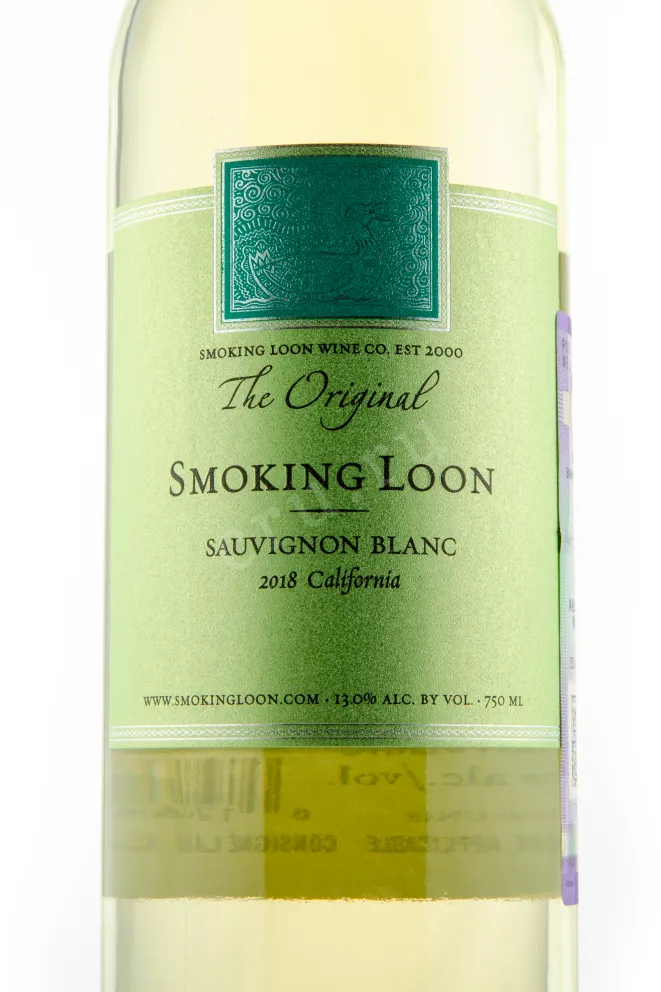 Вино Smoking Loon The Original Sauvignon Blanc 2018 0.75 л
