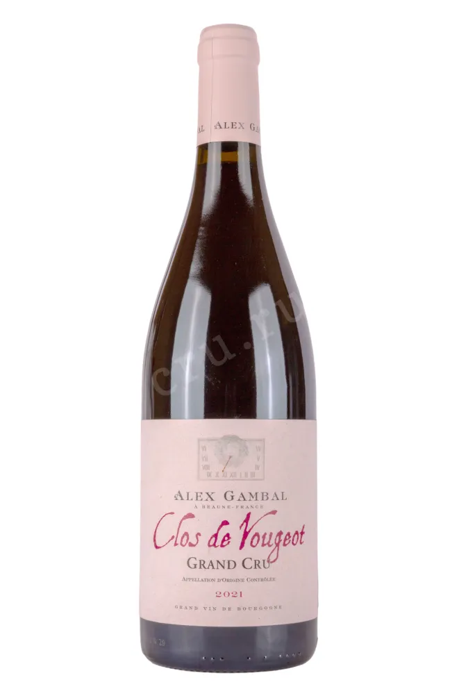 Вино Alex Gambal Clos de Vougeot Grand Cru 2021 0.75 л