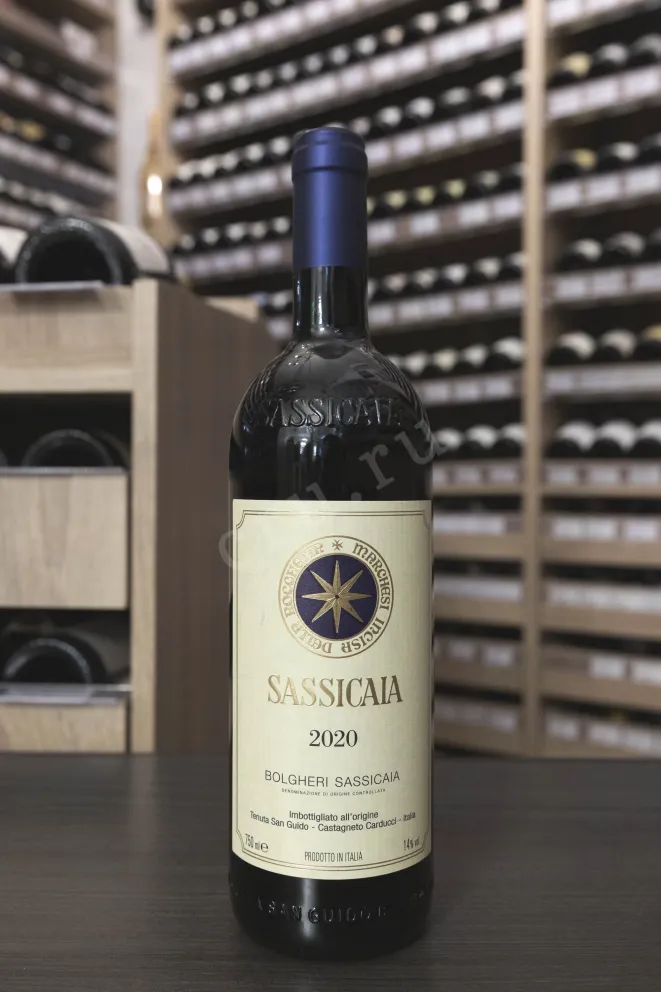 В магазине Крю Профи Sassicaia Bolgheri 2020 0.75 л