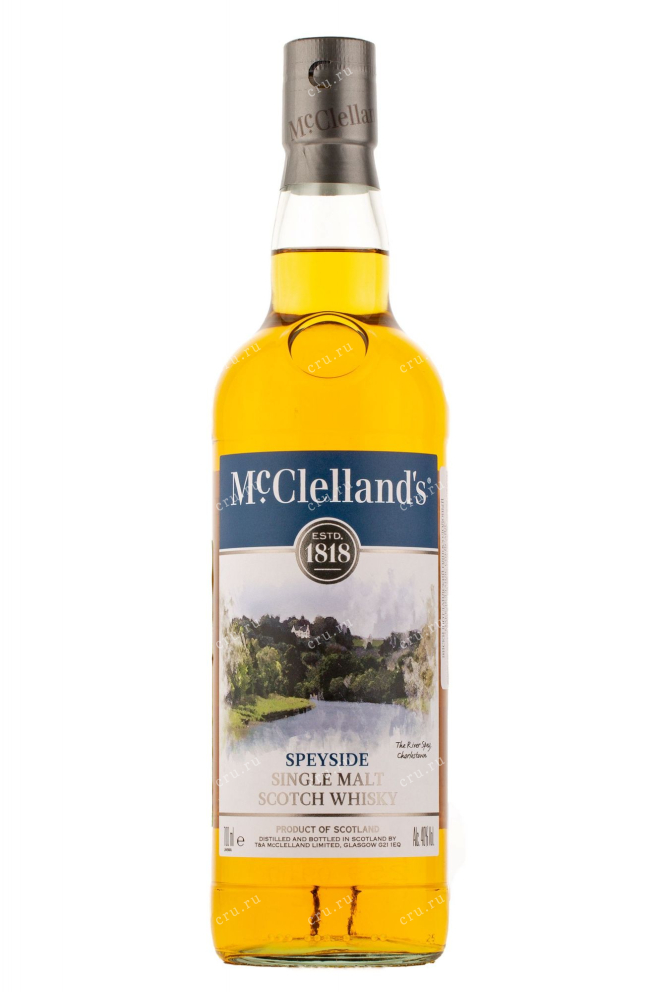 Бутылка виски Макклелландс Спейсайд 0.7