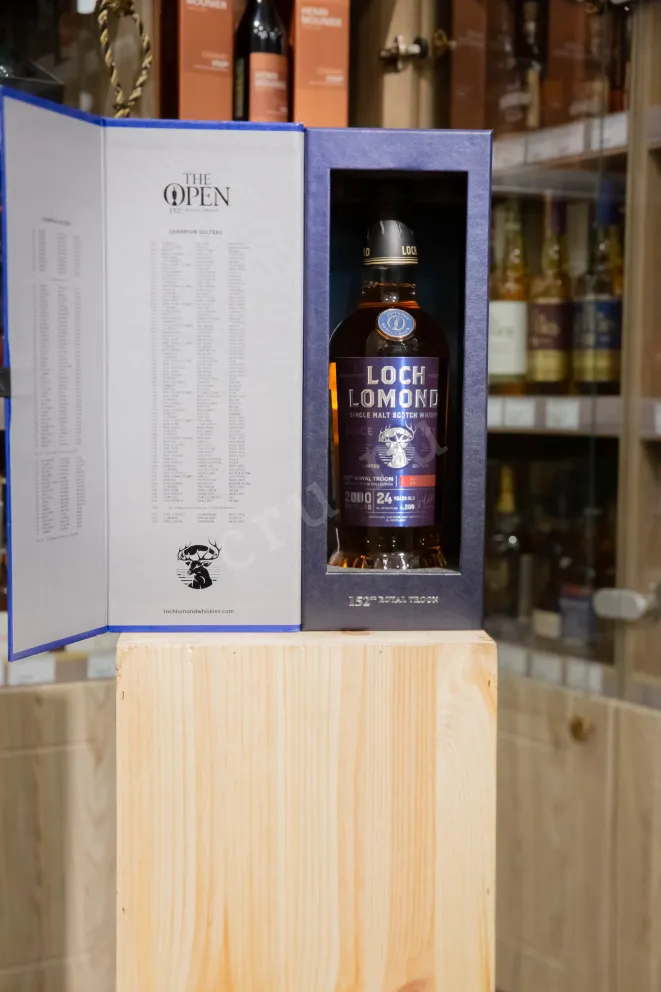 В магазине Крю Профи Loch Lomond Limited Edition Open Course Collection 152 Royal Troon 24 years old in gift box 0.7 л