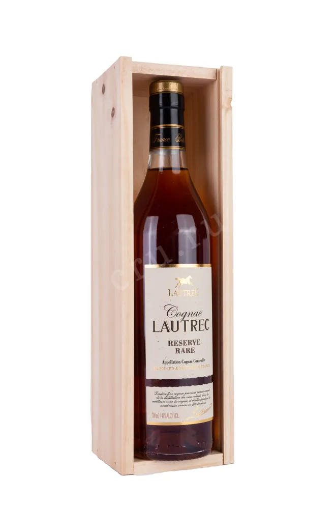 В подарочной коробке Lautrec Reserve Rare wooden box 2015 0.7 л