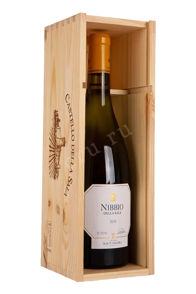 В деревянной коробке Antinori Nibbio della Sala in wooden box 2019 0.75 л