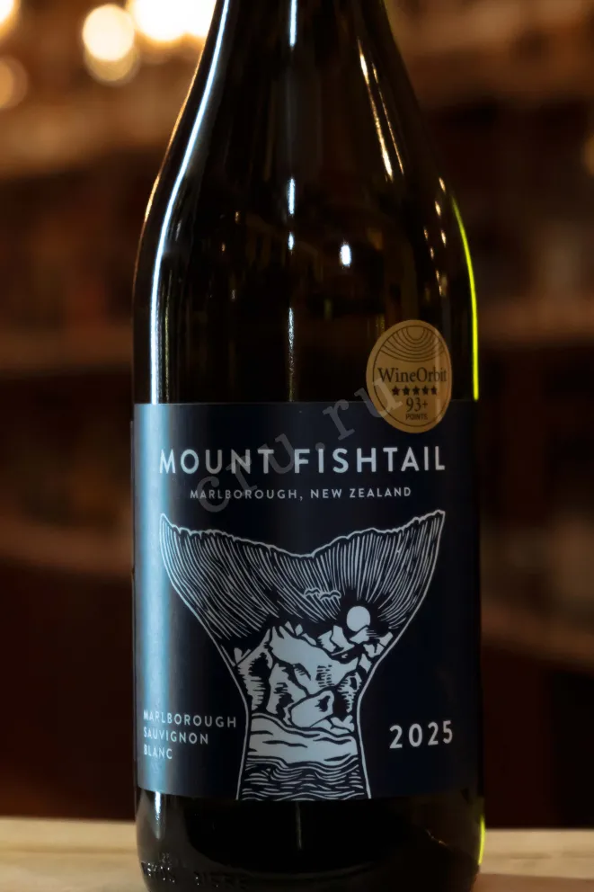 В магазине Крю Профи Mount Fishtail Sauvignon Blanc Marlborough 2025 0.75 л