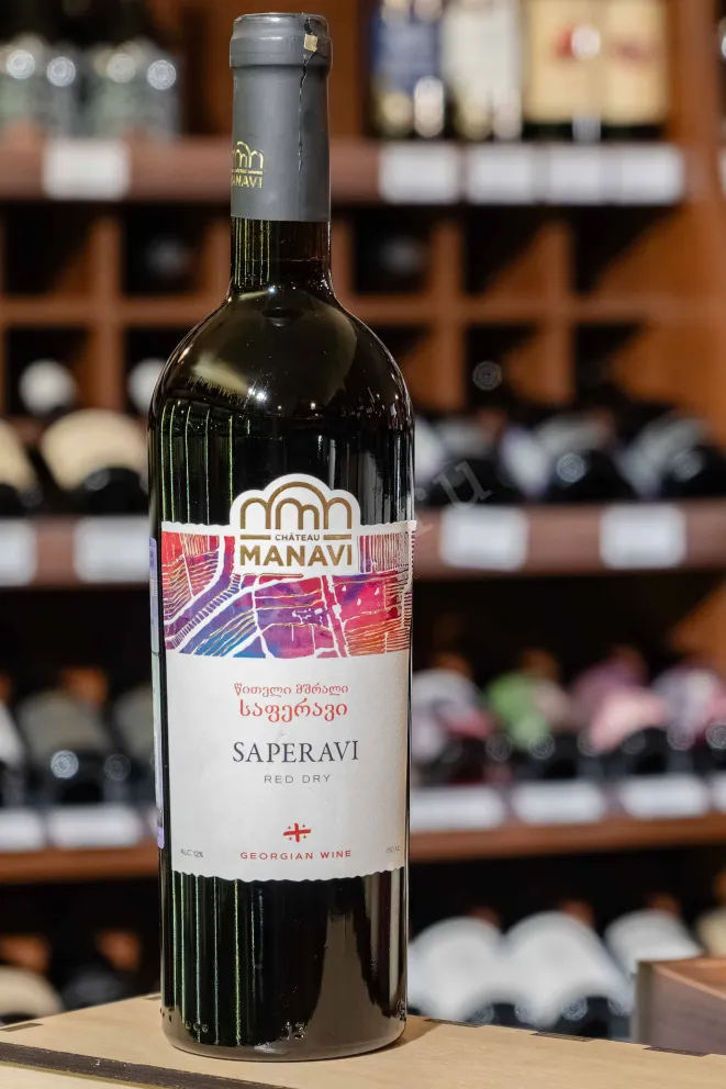 В магазине Крю Профи Chateau Manavi Saperavi Ordinary 2020 0.75 л