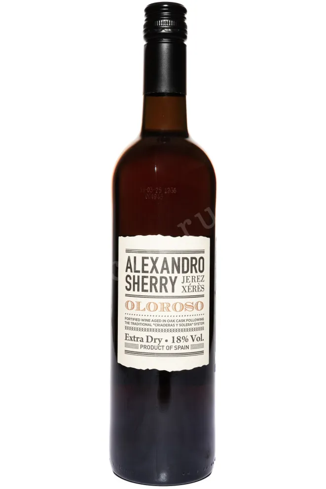 Херес Alexandro Oloroso 2020 0.75 л