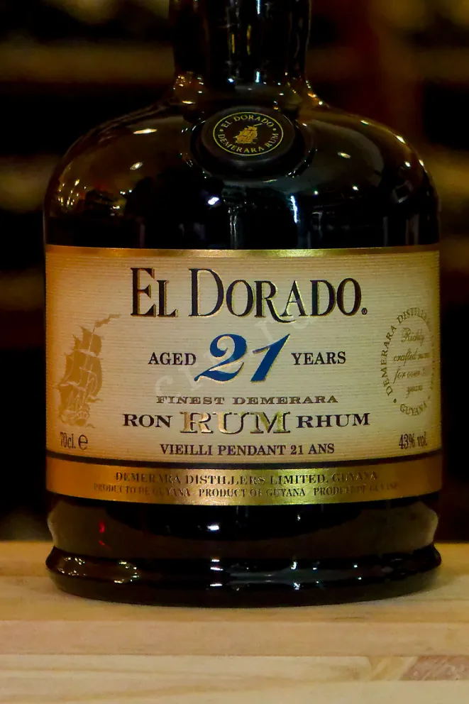В магазине Крю Профи El Dorado 21 years 0.7 л