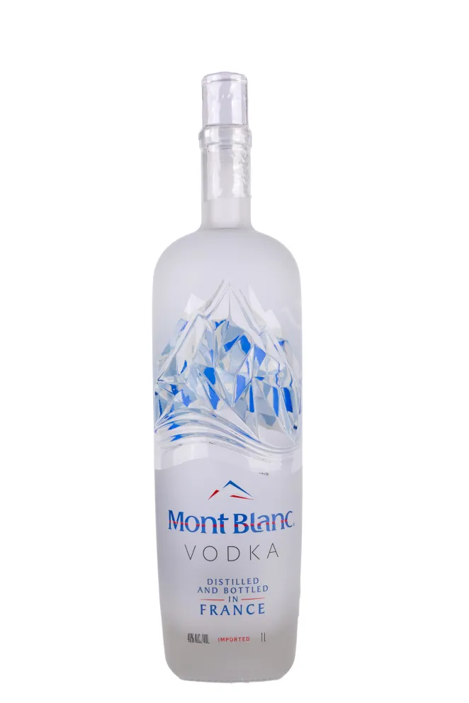 Бутылка Mont Blanc gift box with 2 shots 1 л