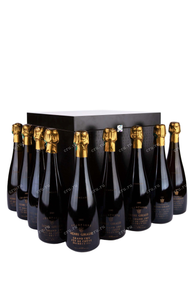 Шампанское Henri Giraud Enneade Collection Set of 9 bottles in wooden box 2000 0.75 л