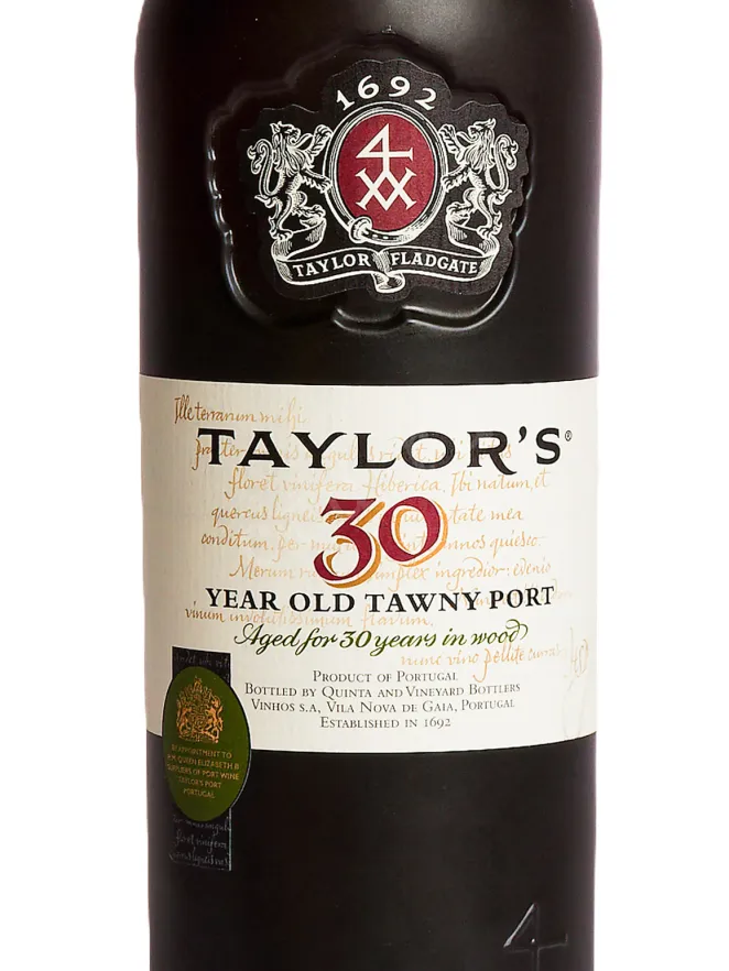 Этикетка Taylors 30 year old Tawny Port 1993 0.75 л