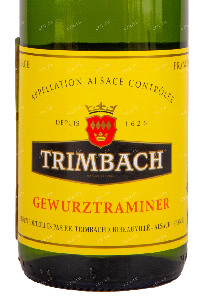 Этикетка вина Trimbach Gewurztraminer 0.75 л