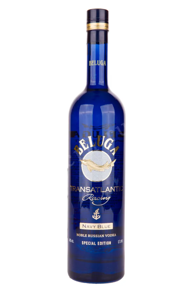 Водка Белуга Трансатлантик Рейсинг Неви Блю  0.7 л